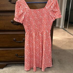 Floral Pink Dress